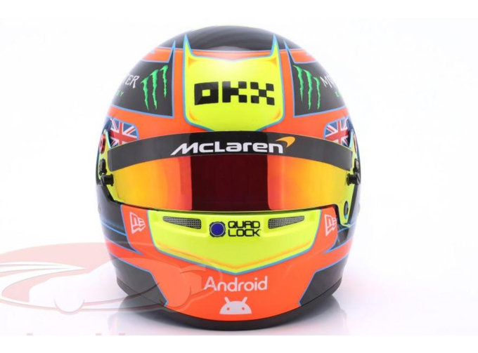 MINI HELMET McLaren MCL39 Oscar Piastri #81 McLaren F1 team Formula 1 (2025)