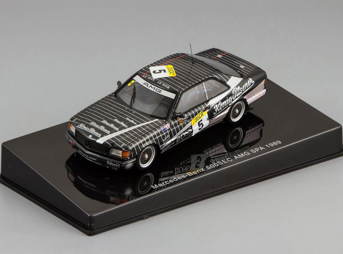 MERCEDES-BENZ 500 SEC W126 AMG No.5 24h Nurburgring (1989), black