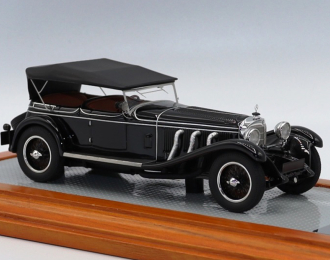 Mercedes-Benz 680S 1928 Dual Cowl Tourer Gangloff sn35979 Closed Top, Black