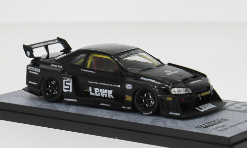 NISSAN LB-ER34 Super Silhouette Skyline, black