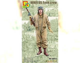 Сборная модель WWII US Tank Crew