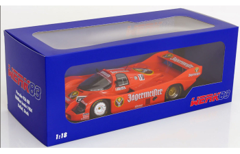 PORSCHE 956K "Jägermeister" #19 Winner 1000km Imola Hans-Joachim Stuck / Stefan Bellof (1984), orange