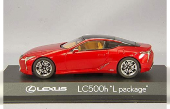 Lexus LC500h (red)