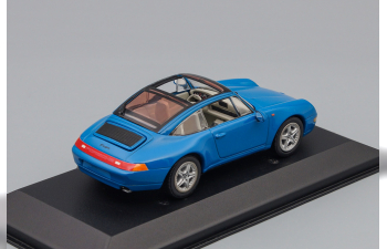 PORSCHE 911 Targa 1995, blue