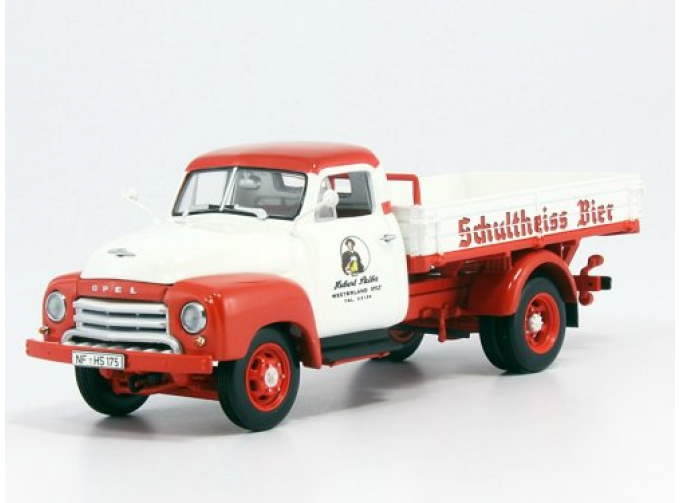 OPEL Blitz 1,75t Pritschenwagen Schultheiss (1955), white