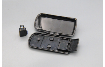 AUDI RS6 с багажным боксом, серый, 21 см