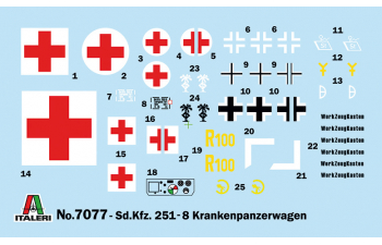 Сборная модель Sd. Kfz. 251/8 Ambulance