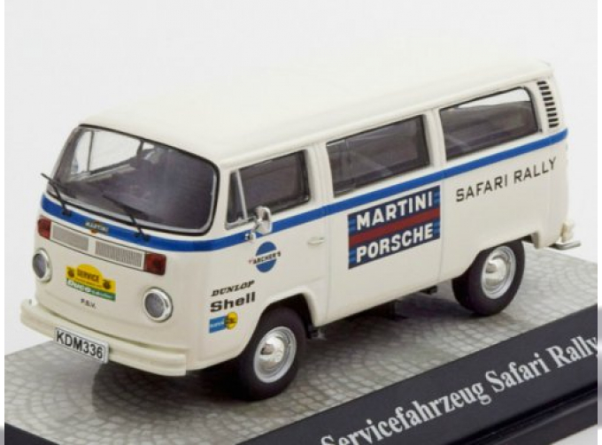 VOLKSWAGEN T2b Bus Safari Rallye Service "Martini Porsche" 1978