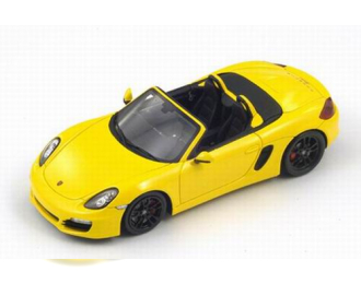 PORSCHE 981 new Boxster S 2012, yellow