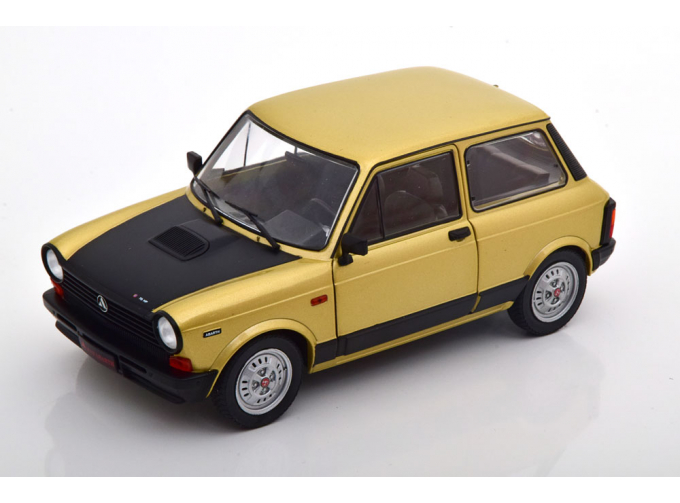 AUTOBIANCHI A112 Abarth (1980), gold/schwarz