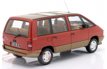RENAULT Espace 2000 TSE (1984), red / gold