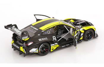 BMW 4-series M4 Gt3 Team Wrt N46 3rd 24h Dubai (2023) Valentino Rossi - Sean Gelael - Max Hesse - Maxime Martin - Timothy Whale, Yellow Black