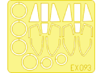 Окрасочная маска Британский истребитель-перехватчик English Electric (BAC) Lightning