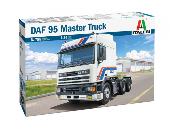 Сборная модель DAF 95 380 Space Cab Tractor Truck 3-assi 1980