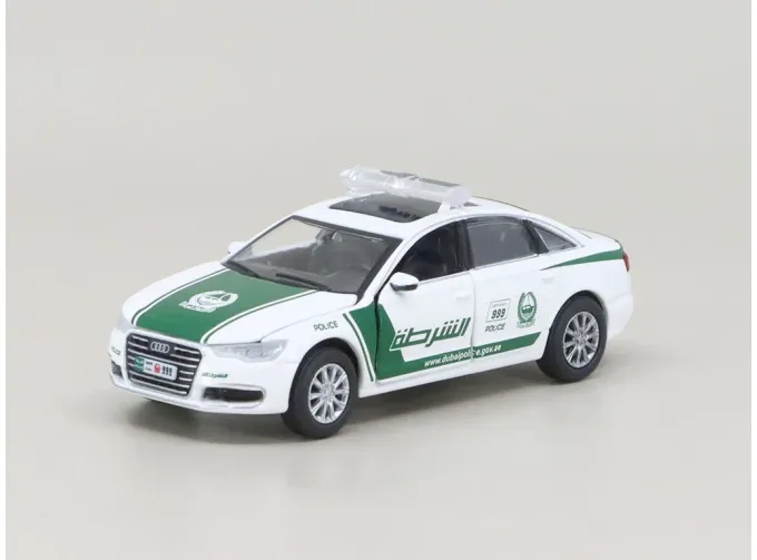 AUDI A6 Dubai Police (2009), green/white