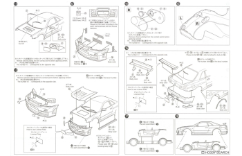 Сборная модель Nissan Skyline GTR R34 Nismo Z-tune '04