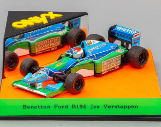 Benetton Ford B194 #6 Jos Verstappen, blue / green