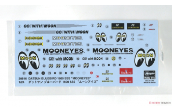 Сборная модель DATSUN BLUEBIRD 1600 SSS "MOONEYES" (Limited Edition)