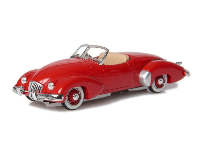 Kurtis Omohundro roadster (1948), red
