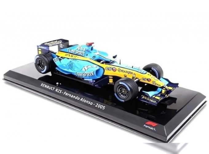 RENAULT R25 #5 "Mild Seven Renault F1 Team" Fernando Alonso Чемпион мира 2005