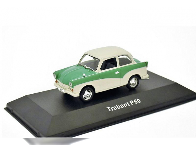 TRABANT P50 (1957), green / beige