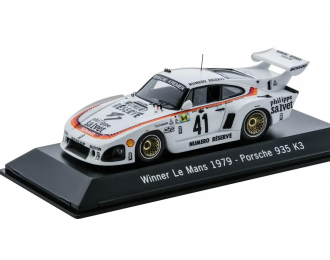 PORSCHE 935 K3 #41 K. Ludwig - B. Whittington- D. Whittington Winner LM (1979), white
