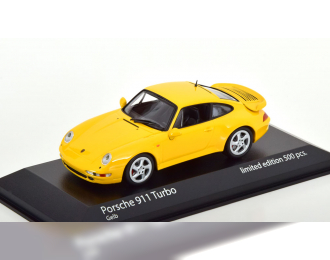 PORSCHE 911 (993) Turbo (1995), yellow