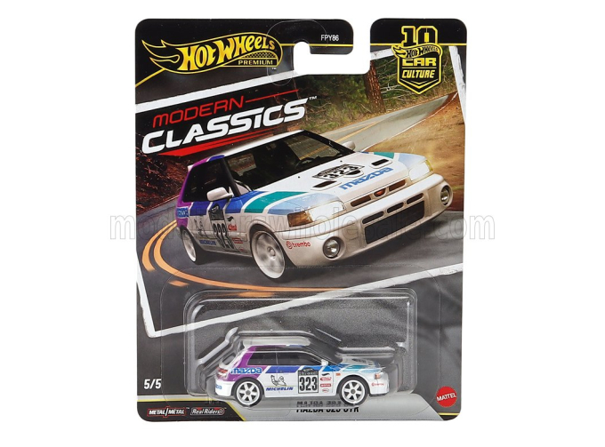MAZDA 323 Gtr №323 Rally (1991), White