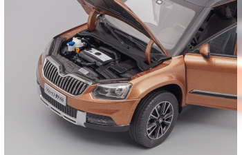 SKODA Yeti (2013), brown