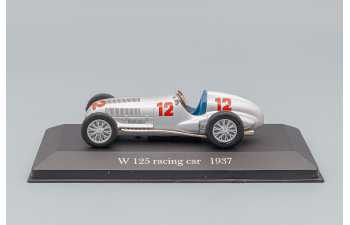 MERCEDES-BENZ W125 Racing Car (1937), Mercedes-Benz Offizielle Modell-Sammlung 41, серебристый