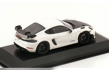 PORSCHE Cayman GT4 RS (982) rims black (2021), white carbon