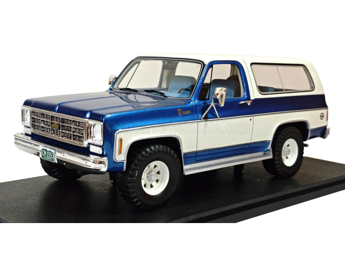 CHEVROLET BLAZER K5 4x4 (1978), blue/white