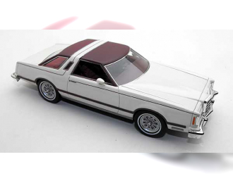 FORD Thunderbird, white / dark red