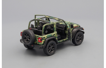 JEEP Wrangler Open (2018), camouflage green