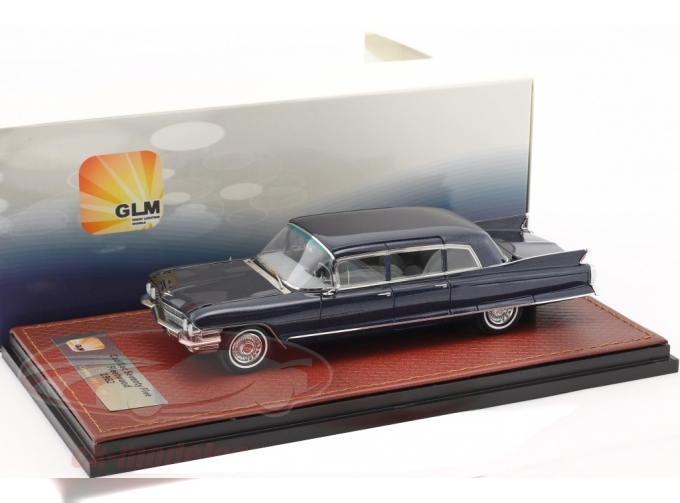 CADILLAC Fleetwood 75 Limousine 1962 Blue Metallic