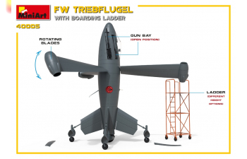 Сборная модель FW TRIEBFLUGEL с Посадочной Лестницей