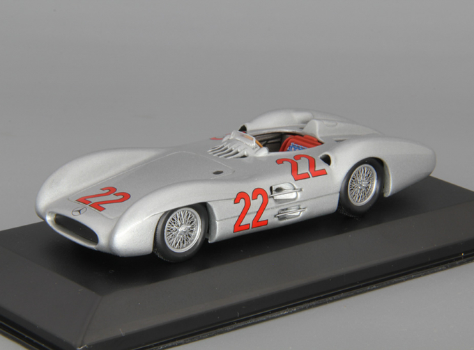 MERCEDES-BENZ W 196 GP France H.Herrmann #22 (1954), silver