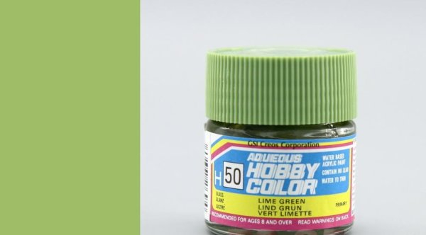 Краска акриловая лимонно-зеленый LIME GREEN,10мл
