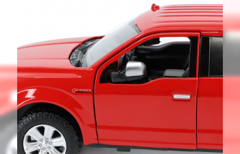 FORD F-150 Lariat Crew Cab (2019), red