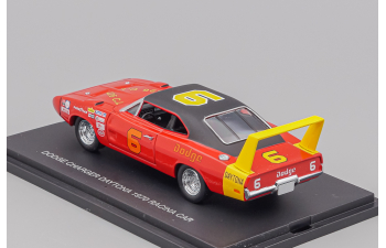 DODGE Charger Daytona (1970) Racing Car, red / black / yellow