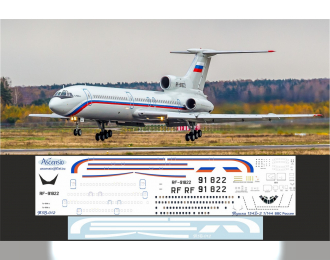 Декаль на самолёт Т.y-154В-2 (ВВС России)