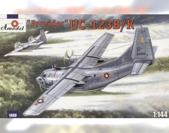 Сборная модель Американский военный самолёт специального назначения Fairchild Uc-123b/k "Provider" («Agent Orange»)