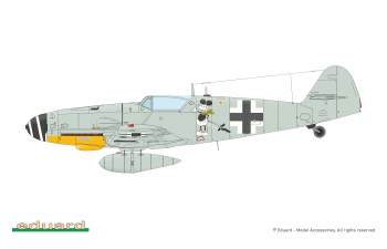 Сборная модель Gustav Pt. 3 Bf 109 G-6/AS & G-14/AS (Limited Dual Combo)