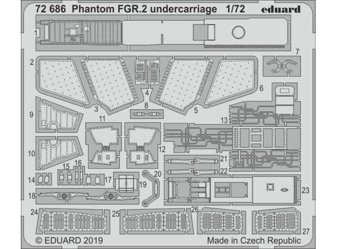 Phantom FGR.2 шасси