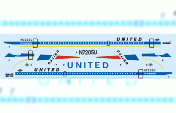 Сборная модель Boeing 720 United