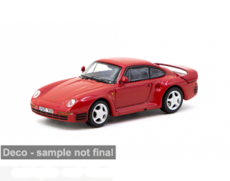 PORSCHE 959 (1986), red