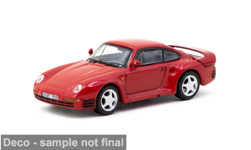 PORSCHE 959 (1986), red