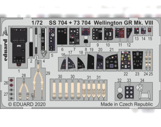 Набор фототравления для Wellington GR Mk.VIII AIRFIX