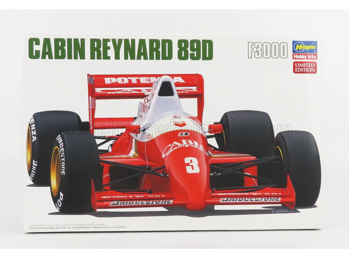 Сборная модель REYNARD F3000 89d Team Babin Racing N 3 Season 1989 T.suzuki