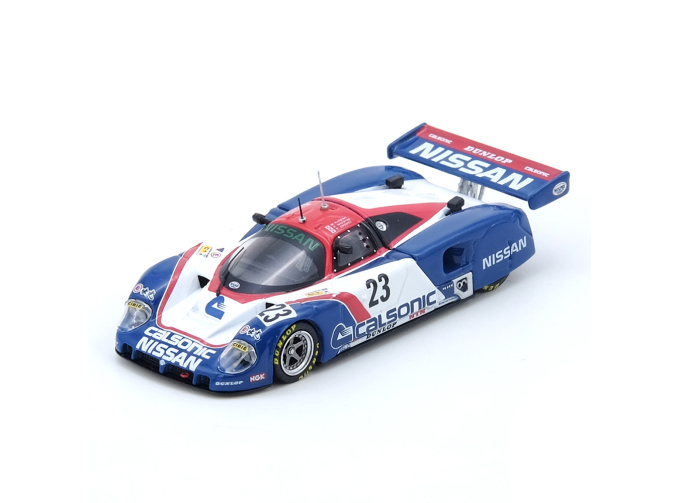 NISSAN R89C Le Mans #23 Masahiro Hasemi/Kazuyoshi Hoshino/Toshio Suzuki (1989), white/red/blue